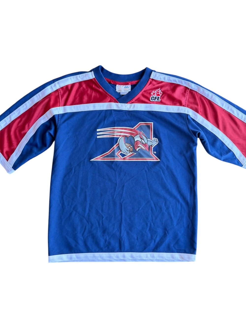 VTG Montreal Alouettes CFL Football Mighty Mac Jersey Shirt Youth Size: M 10-12